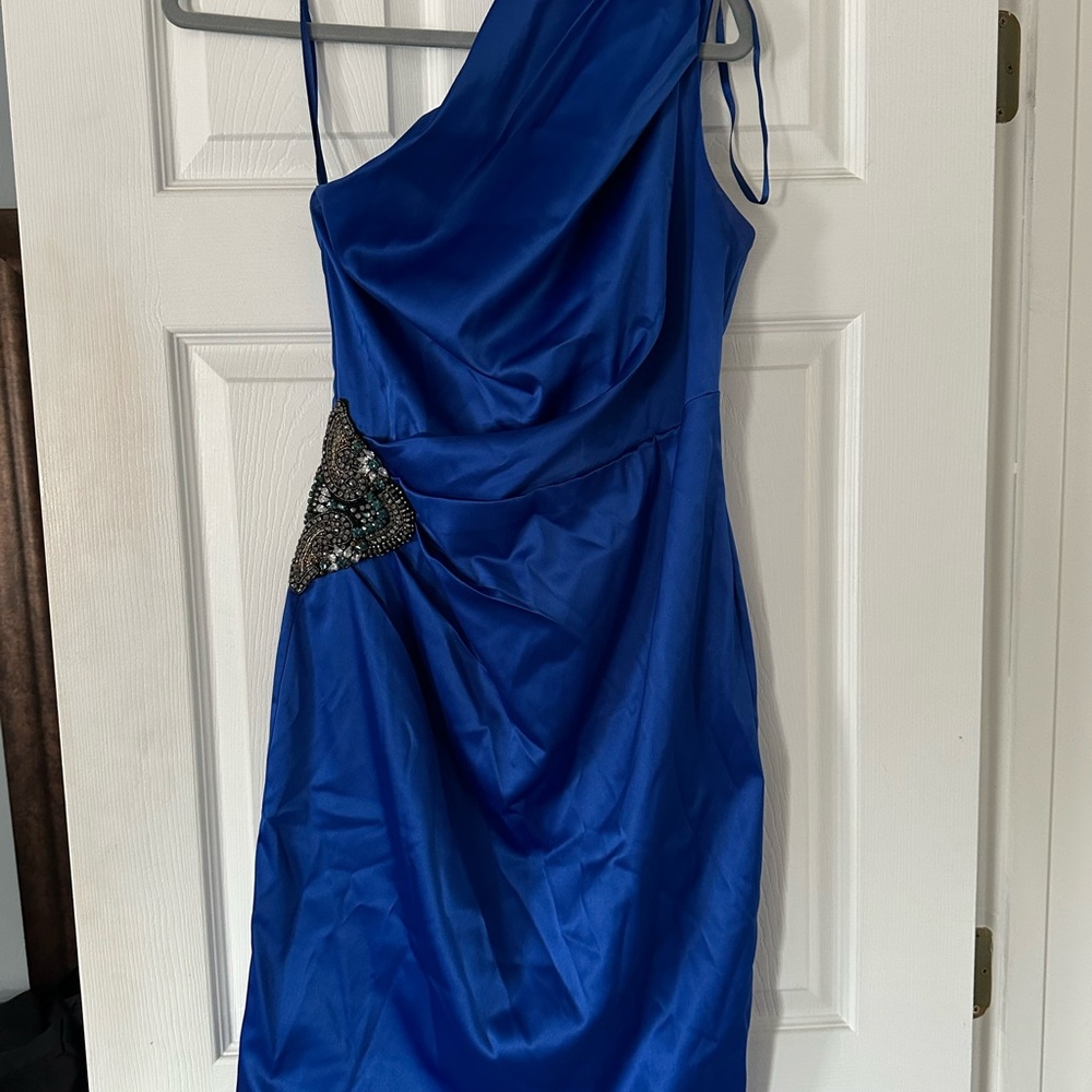 Elegant Blue Eliza J Dress